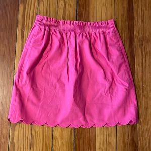 Hot pink J Crew skirt